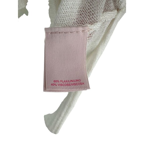 Victoria's Secret Pullover Sweater Womens Size S Colorblock Lightweight Romantic - Picture 8 of 11